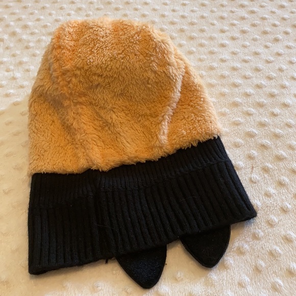 Pom Pom Beanie Hat with a Touch of Bling Black/OS - Picture 5 of 6